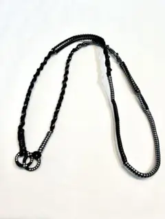 スマホ　ショルダー　ストラップ　ブラック