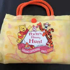 ディズニーランド プーさんのハニーハント エコバッグ 限定