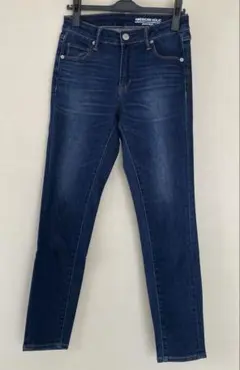 AMERICAN HOLIC スキニーデニム ダークブルー