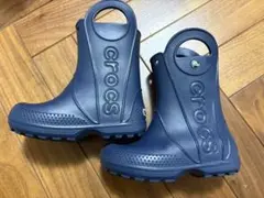 crocs 長靴　レインシューズ　16.5cm クロックス　美品