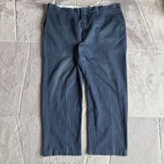 90s usa製 Dickies ワークパンツ ネイビーのサムネイル