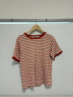ボーダー 半袖 Tシャツ レッド ホワイトのサムネイル