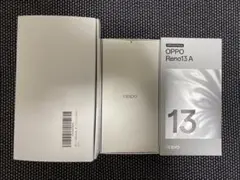 【中古】OPPO Reno13 A アイスブルー