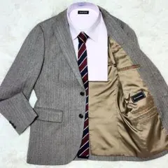 美品✨ P.S.FA ヘリンボーン テーラードジャケット ブレザー ツイード