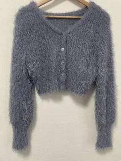 【お値下げしました】Archives 2wayファンシーヤーンニットカーディガン