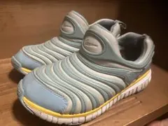 Nike キッズ　ダイナモ フリー ブルー/イエロー スニーカー 21cm