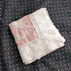 WEDGWOOD ハンカチ レース ピンクのサムネイル