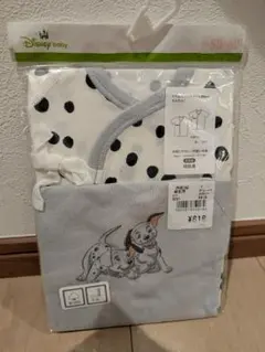 2枚組 コンビ肌着 ベビー肌着 101匹わんちゃん ディズニー Disney