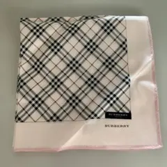 ★Burberry★大判ハンカチ　新品　送料込み！