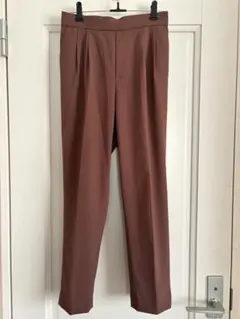 グローバルワーク ウツクシルエット 美シルエット テーパードパンツ Sサイズ