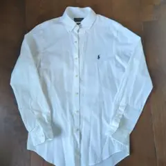 POLO RALPH LAUREN ホワイト長袖シャツ