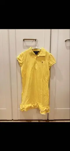 Ralph Lauren イエロー ポロシャツ 6X