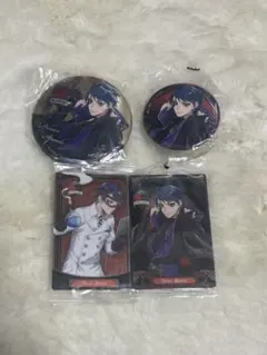 ツイステ デュース トレカ 缶バッジ