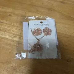 ピアス、ネックレス、桜、春、