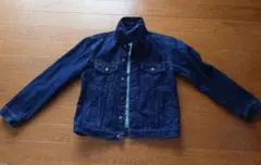 GU ダークブルー デニムジャケット