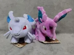 【旧タグ】ポケモンfit　ニドラン♂　ニドラン♀　 ぬいぐるみセット