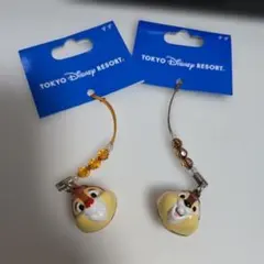 東京ディズニーリゾート チップとデール ストラップ 2個セット