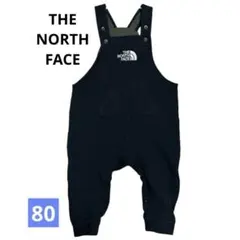【美品】THE NORTH FACEベビースウェットオーバーオール（サイズ80）