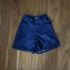 デニム　ショートパンツ 160 AND YUA ANY