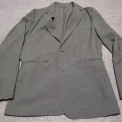 nano UNIVERSE チェック柄 テーラードジャケット S