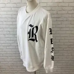 ★10.17 t651 ILL'S トレーナー ロゴ プリント バッグプリント