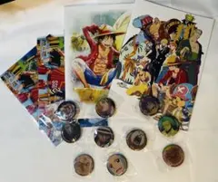 ワンピース　くら寿司コラボ　ビッくらポン　14点セットのサムネイル