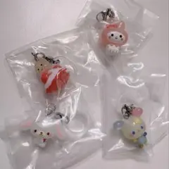サンリオキャラクターズ ゆるっとめじるしアクセサリー 4点セット
