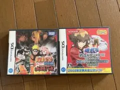 遊戯王 デュエルモンスターズ ナルト疾風伝　2本セット　DS