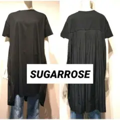 【美品】SugarRose　バックプリーツ　ビックＴシャツ前インしてもお洒落のサムネイル