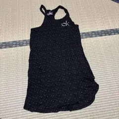 ck タンクトップ　ワンピース　レディース　カルバンクレイン　グレーのサムネイル