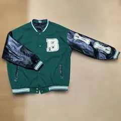 異素材ミックス スタジャン