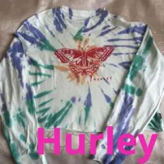 Hurley 長袖 Tシャツ 蝶々プリント Sサイズのサムネイル