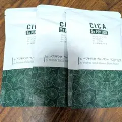 ペプチドシカ　ウィークリー　フェイスマスク　パック　7枚入り×3袋