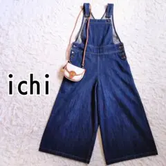 ichi　オーバーオール　サロペット　極太　インディゴ　色落ち無のサムネイル
