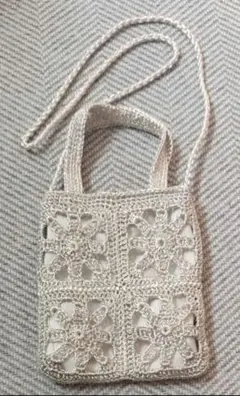 niko and... シルバー ショルダーバッグ