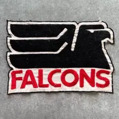 ヴィンテージ アイスホッケー Falcons ワッペン 大きいサイズ