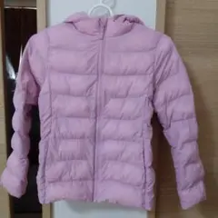 ユニクロ　ダウンジャケット　130 ピンク