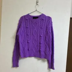 tricot COMME des GARÇONS ぽんぽん ケーブル ニットのサムネイル