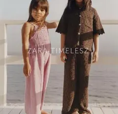 ZARA ブラウン カーディガン 5歳用