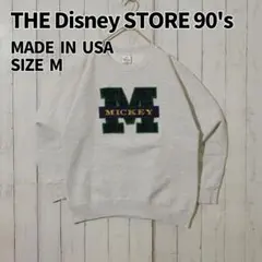 ミッキ―マウス スウェットシャツ 90年代 USA製 Mサイズ[ST0027]
