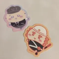 ちいかわ ステッカー 2枚セット　シーサー　ラッコ
