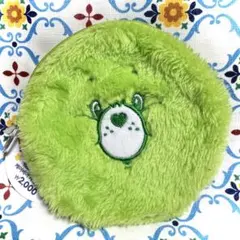 【Care Bears™（ケアベア™）】　カードポーチ（丸形）　◉ グリーン ◉のサムネイル