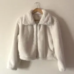 GU フラッティーブルゾン ジャケット ホワイト