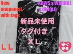 XL☆新品☆UNIQLO×KAWS＋WARHOL カウズ+ウォーホル UT1