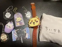 ちいかわ　シーサー　先生　カニちゃん古本屋　モモンガ　あのこ　ストラップ　ガチャ