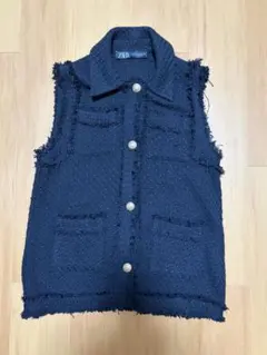 2026年最新】zara ツイード ジレの人気アイテム - メルカリ
