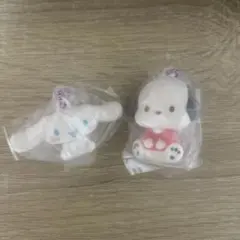 サンリオ ふわふわフロッキー マスコット2点