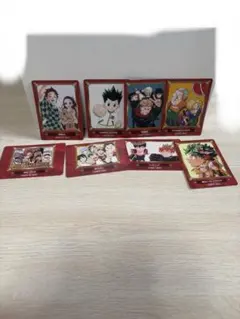 ジャンプフェア　アニメイト特典カード　8点