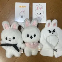 スキズ　リノ　リービット　10cmぬい　OUTFIT 本国ペンミ
