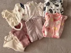 ベビー ツーウェイ・ドレスオールセット 冬物 女の子